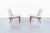 Kroehler Mfg. Co. Mid-Century Modern Walnut Slipper Lounge Chairs by Kroehler, 1960s For Sale - Image 4 of 12