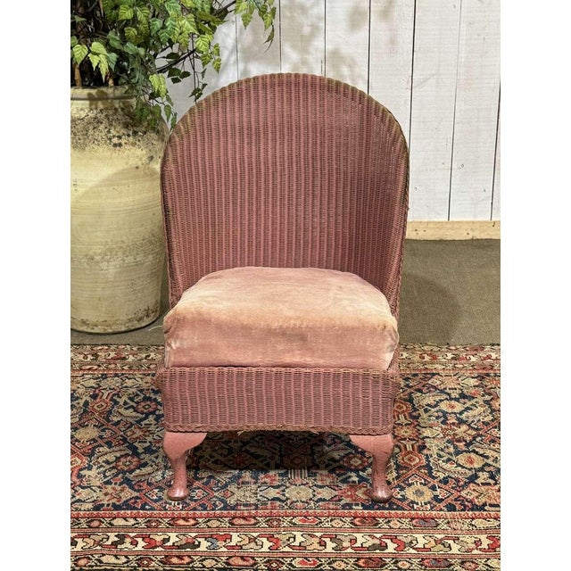 English Lounge Chair from Lloyd Loom Company, 1930s For Sale - Image 9 of 9