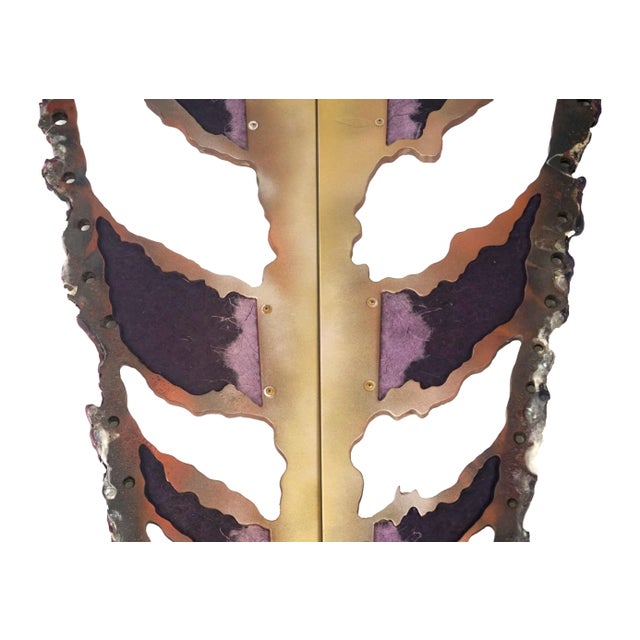 1980s Abstract Hanging Sculpture - Triangles With Organic Edges by Mickey "Kano" Kane For Sale - Image 5 of 8