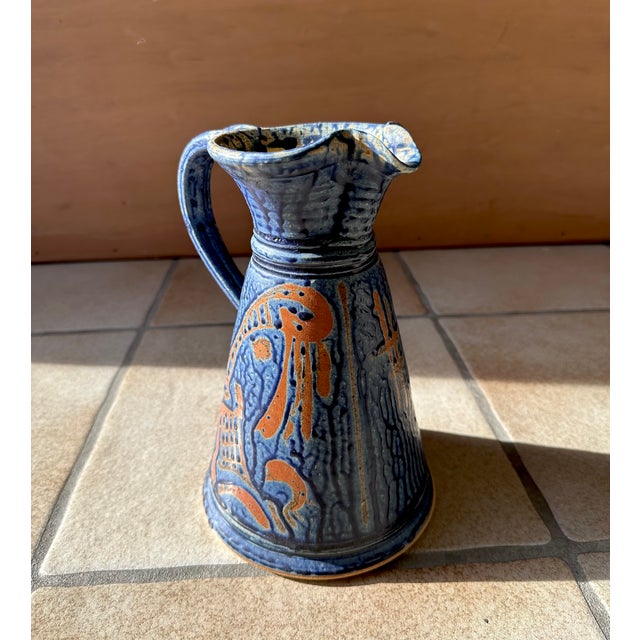 Ceramic Art Jug and Pot by Friedemann Henschel for Töpfergut Panschenhagen, Germany, 1990s, Set of 2 For Sale - Image 4 of 15