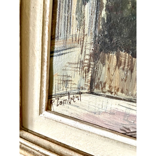 Paul Lambert, Montmartre in Paris, 20th Century, Oil on Canvas, Framed For Sale - Image 3 of 13