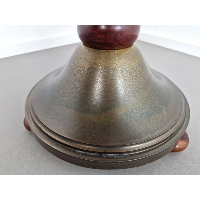 Brown Dutch Art Deco Smokers Table, 1930s For Sale - Image 8 of 9