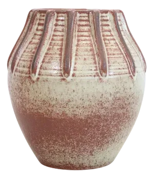 Large Ceramic Vase from Accolay, France, 1960s