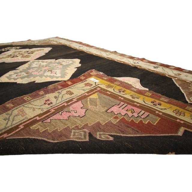 Mid 20th Century 20th Century Turkish Oushak Rug - 05'07 X 09'08 For Sale - Image 5 of 6
