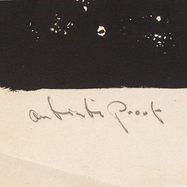 Abstract Manfred Schwartz "Celestial" Lithograph For Sale - Image 3 of 6