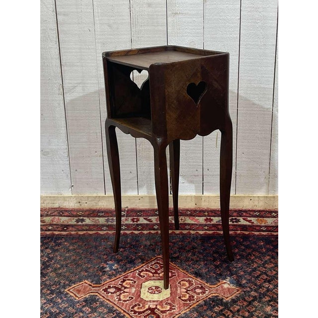 Antique Cherrywood Bedside Table, 1800s For Sale - Image 11 of 11