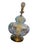 1950s Pair of Mid-Century Modern Murano Style Blue Bullicante Glass Lamps For Sale - Image 10 of 12