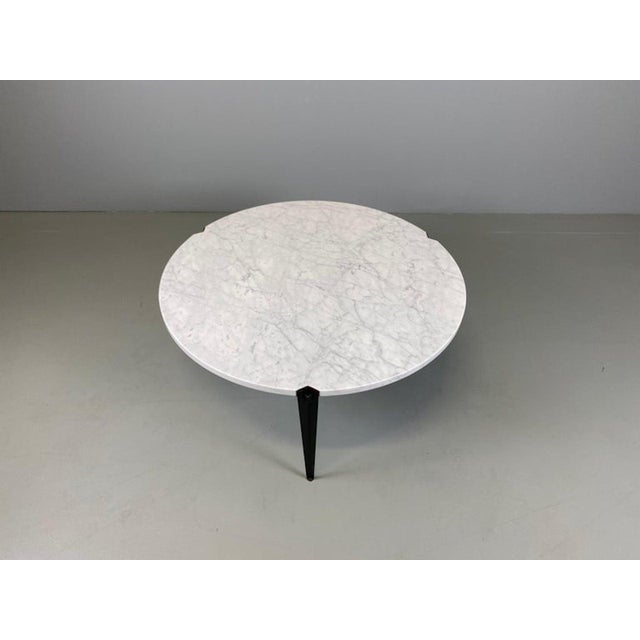 Osvaldo Borsani's "T 61c" Marble Coffee Table for Tecno This piece has an attribution mark, I am sure that it is...