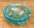 Sky Blue Italian Mid-Century Modern Murano Blue Glass Bowl For Sale - Image 8 of 18