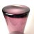Mid-Century Modern Large Mid-Century Amethyst Glass Vase For Sale - Image 3 of 5