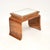Mid-Century Modern Art Deco Burr Walnut Side Table with Marble Top, 1930 For Sale - Image 3 of 10