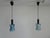 Tapio Wirkkala K2-135 Lamps in Blue Glass by Tapio Wirkkala for Idman, 1960s, Set of 2 For Sale - Image 4 of 18