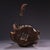 Metal Vintage Chinese Cloisonné Enamel Guan Gong Figure | 9.4lb Copper Statue With Halberd For Sale - Image 7 of 10