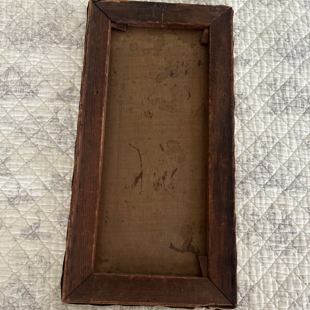 Early 20th Century B. Brodeur 1910 French Roses Oil Painting on Canvas For Sale - Image 5 of 5