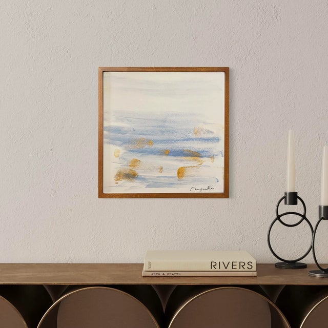 The Touch of Ocean No.6 Fanyu Lin 2023 Prints Edition of 25 11 x 11 in. Abstract expressionist art by Fanyu Lin,...