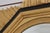 Gold Friedman Brothers Gold & Black Star Design Mirror For Sale - Image 8 of 13