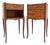 Pair of French Louis XV Style Marquetry Bedside Tables, 20th Century For Sale