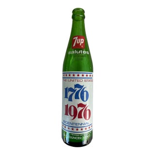 1976 - 7up Bottle Commemorates America 200 Birthday For Sale
