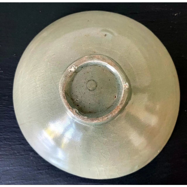 Celadon Ceramic Tea Bowl Korean Goryeo Dynasty For Sale - Image 10 of 13
