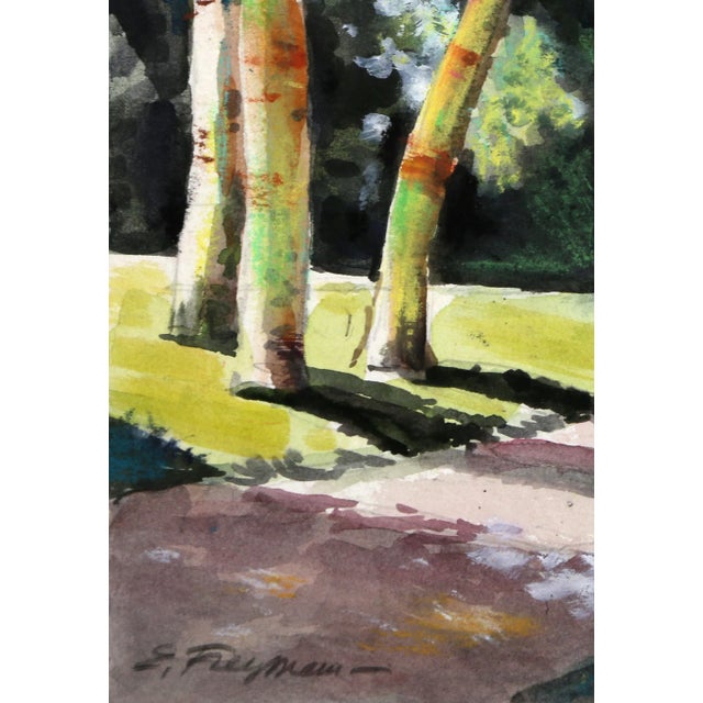 Summer Time Erik Freyman Size: 11 in. x 10 in. Watercolor with pastels on paper, signed in pen This watercolor painting...