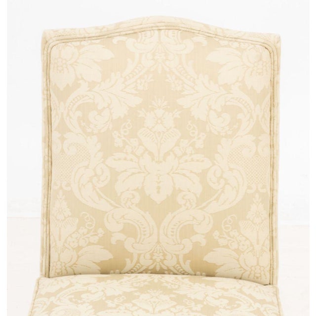 French Louis XV Style Silk Upholstered Child's Chair For Sale - Image 3 of 7
