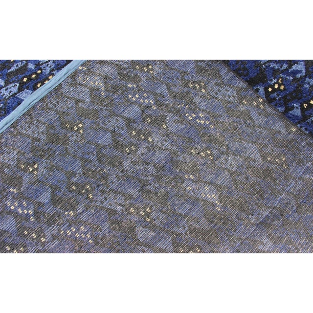 Modern Scandinavian Swedish Geometric Design Rug by Keivan Woven Arts 9'2 X 11'10 For Sale - Image 10 of 10
