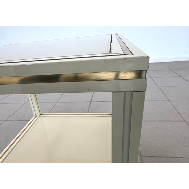 White White Side Tables by Pierre Vandel – A Pair For Sale - Image 8 of 11