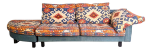 Sofa and Ottoman by Giorgio Soressi, 1990s, Set of 2