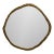 Cb2 Abel Brass Round Wall Mirror For Sale