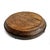 Indian Antique Dark Wood & Brass India Tobacco Container For Sale - Image 3 of 5
