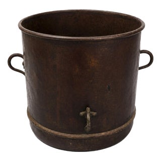 Water Reservoir with Handles in Copper For Sale