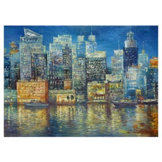 Rolands Krisjans, New York, Oil on Canvas, 2012 For Sale