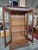 Arte Povera Style Wood and Cut Glass Display Cabinet, Piedmont, Saluzzo, 1960s For Sale - Image 10 of 12