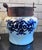 Cream Three Mexican Talavera Style Glazed Pottery Canisters With Iron Hinged Lids For Sale - Image 8 of 11