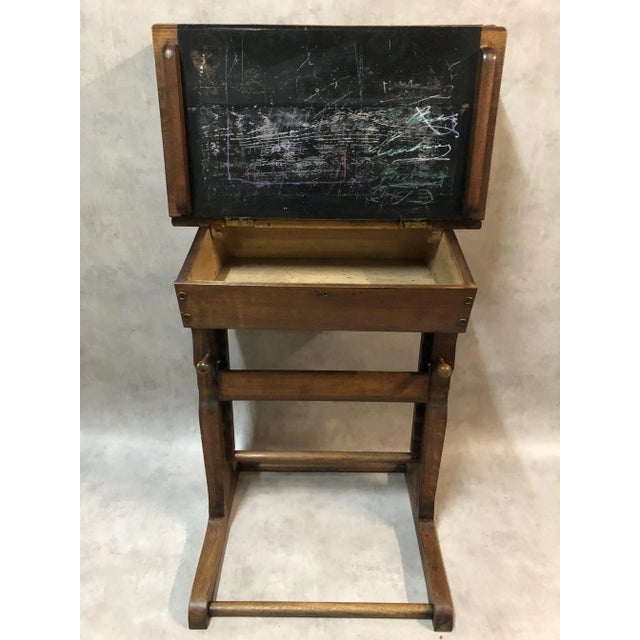 Brown Antique Marine Office Desk For Sale - Image 8 of 18