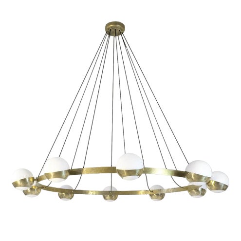 Circular Ceiling Lamp, 1980s For Sale