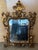 Brown Spanish 20th Baroque Style Carved Walnut Ormolu Gilded Mirror For Sale - Image 8 of 18