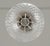 Mid 20th Century Restored Traditional Etched Glass Globe Pendant Light For Sale - Image 4 of 6