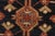 Blue Heriz Rug 8’2” X 10’1” Blue Wool Traditional Hand-Knotted Oriental Carpet For Sale - Image 8 of 15