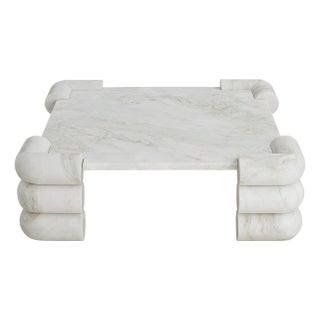 Circuit Marble Cocktail Table For Sale