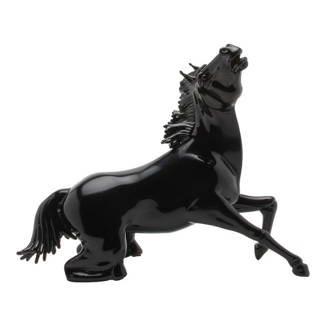 Hand Blown Murano Horse Sculpture For Sale