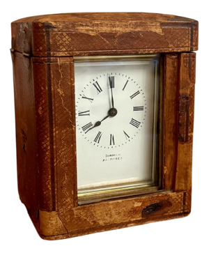 Antique Victorian Brass Carriage Clock, 1880
