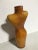 Art Deco Vintage Female Form Glass Vase For Sale - Image 3 of 8