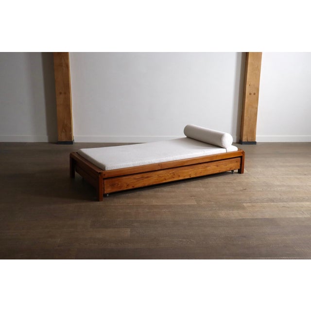 1960s L03 Daybed in Elm by Pierre Chapo, France, 1960s For Sale - Image 5 of 10
