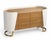A refined custom-made sideboard designed and handcrafted by Parisian designer Jean-Rémy Couradette, defined by elegantly...