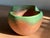 Weller Pottery 1930s Weller Pottery Muted Orange/Tangerine Bowl With Interior Folded Rim For Sale - Image 4 of 10