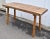 Vintage Oak Pig Bench Butcher's Block Table. For Sale - Image 4 of 11