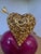 A sculptural “Double Heart” fragrance lamp designed by Régis Dho for Lampe Berger Paris. Crafted in rich crimson Limoges...