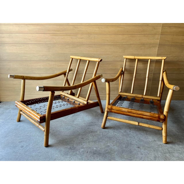 Wood 1958 John Wisner Style Lounge Chairs For Sale - Image 7 of 12