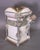 Antique Austrian Amphora Art Nouveau Figural Flower Vase With Putti and Applied Roses For Sale - Image 9 of 17